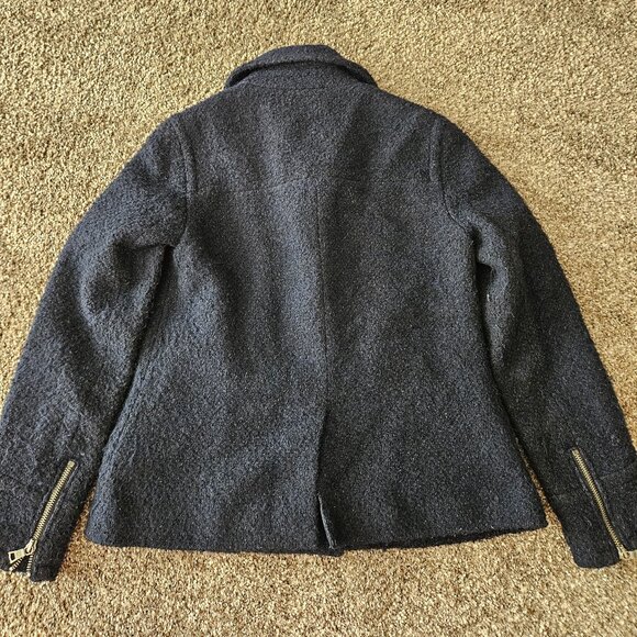 Navy Wool Jacket - Picture 11 of 11